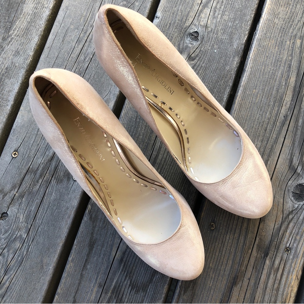 Enzo Angliolini Light Mauve Pumps - image 2